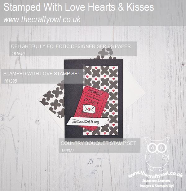 stamped with love photopolymer stamp set (english)